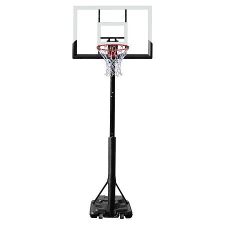 Баскетбольная мобильная стойка 143x80cm поликарбонат  