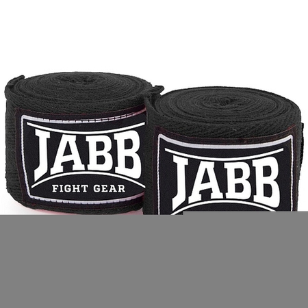 Бинты боксерские эластичные Jabb JE-3030 черный 3,5м