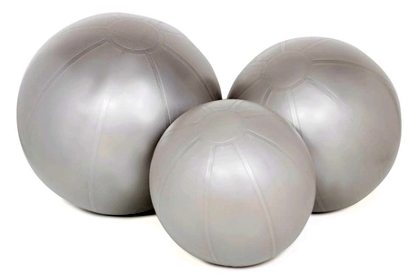 Гимнастический мяч BenCarFitness TS-7701/75, d-75 см, металлик