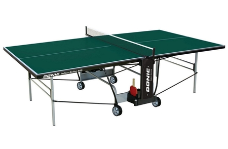 Уценка Теннисный стол Donic Indoor Roller 800 зеленый с сеткой 230288-G