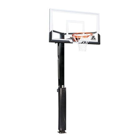 Баскетбольная стационарная стойка DFC 139х80см  Киржач