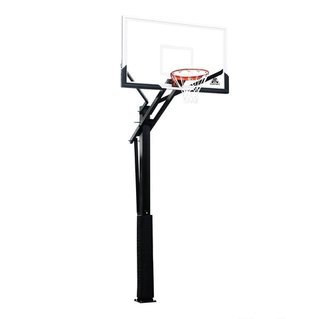 Баскетбольная стационарная стойка DFC 152x90см