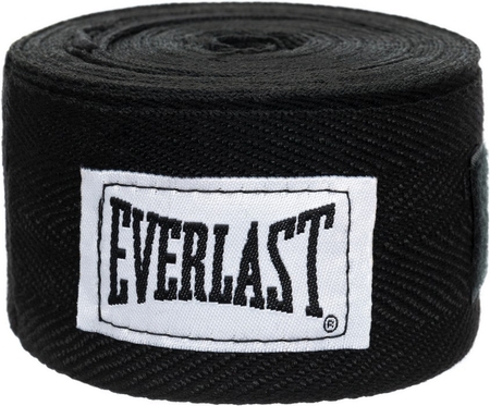 Бинты Everlast 3.5 м черный 4466BK
