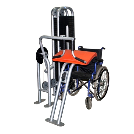 Бицепс-машина для инвалидов-колясочников Hercules А-110i