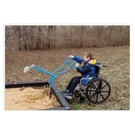Экскаватор песочный специальный для детей кресло-колясках Hercules 4842