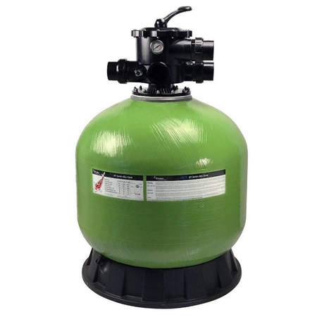 Фильтр AquaViva LF700 для прудов (14m3/h, 700mm, 30kg PE гранул, верх) 2.5" valve, 2,5 bar
