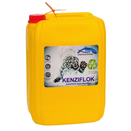 Кензи-флок Kenaz сульфат алюминия 7,2% 30л