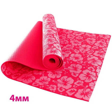 Коврик для йоги HKEM113-04-PINK, Розовый