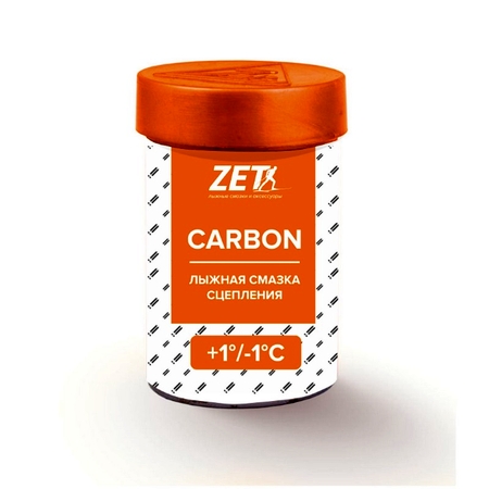 Мазь держания ZET Carbon Orange (+1°С -1°С) 30 г.