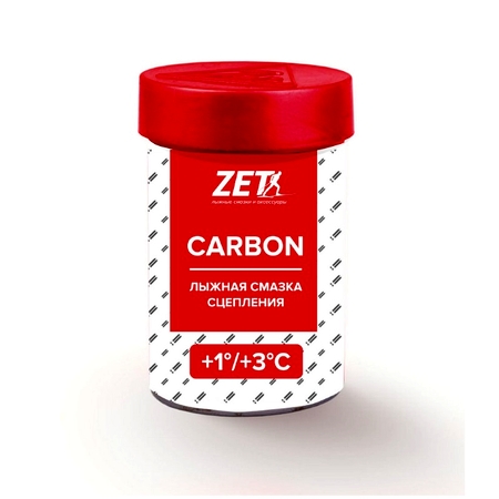 Мазь держания ZET Carbon Red (+1°С +3°С) 30 г.