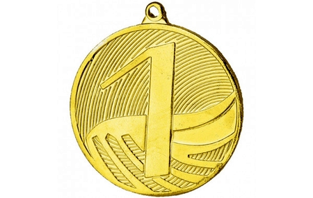 Медаль MD 1291/G 1место (D-50мм,
