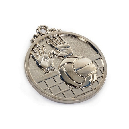 Медаль волейбол (28) серебро 50мм  Москва