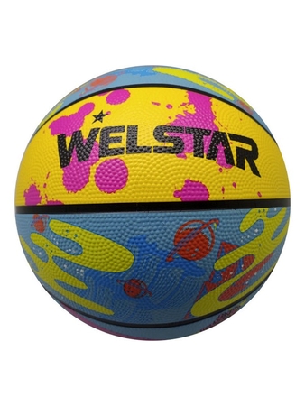 Мяч баскетбольный WelStar BR2814C-5 р.5