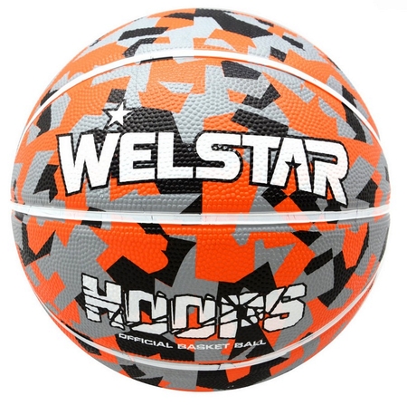 Мяч баскетбольный WelStar BR2843-1 р.7  Эстосадок