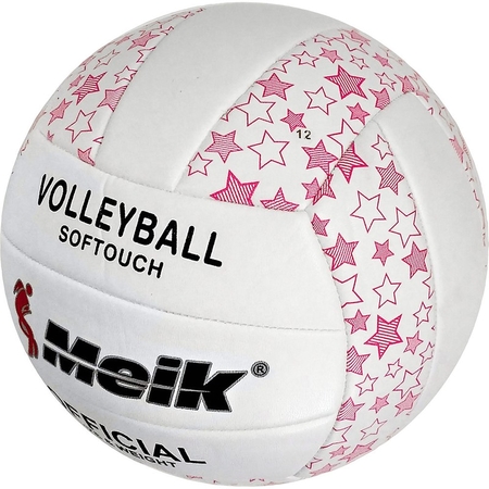 Мяч волейбольный Meik 2898 R18039-1 р.5 розовый
