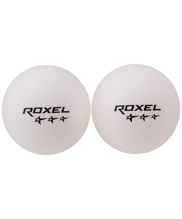 Мячи для настольного тенниса Roxel 3* Prime, 6 шт, белый