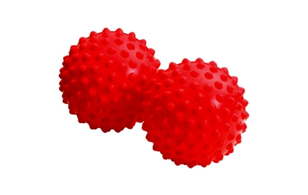 Мячи для релаксации Franklin Method 90.03 Easy Grip Set, пара,10 см, красный
