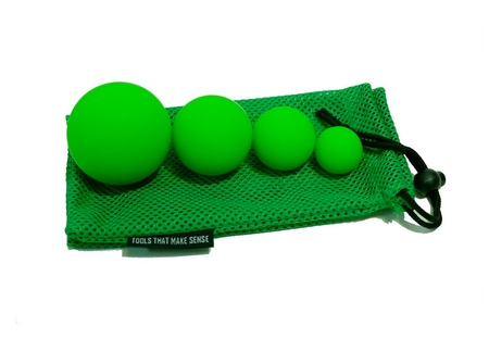 Набор из 4 массажных мячей Original Fit.Tools FT-4LCBS