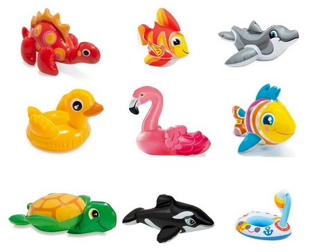 Надувные водные игрушки, 9 видов