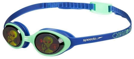 Очки для плавания Speedo Illusion Junior С620 голубой\зеленый
