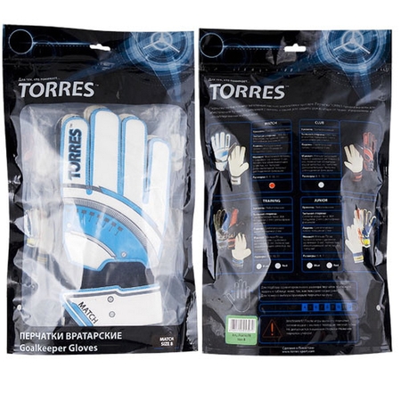 Перчатки вратарские проф. Torres Match