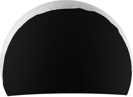 Шапочка для плавания Novus NPC-21 полиэстер черная-белая