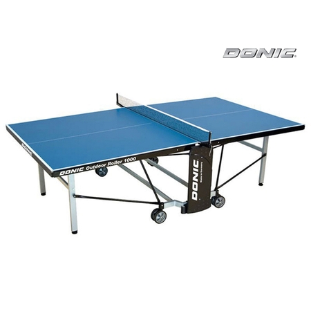 Всепогодный теннисный стол Donic Outdoor Roller 1000 с сеткой 230291-B